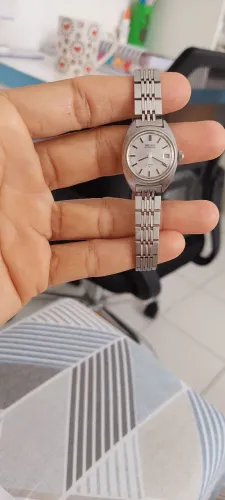 Relógio Automatic Hi-Beat 2205-0050 (relógio vintage feminino dos anos 1970).