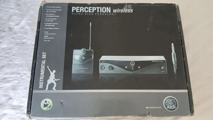 Vendo Receptor sem fio AKG para Instrumento 