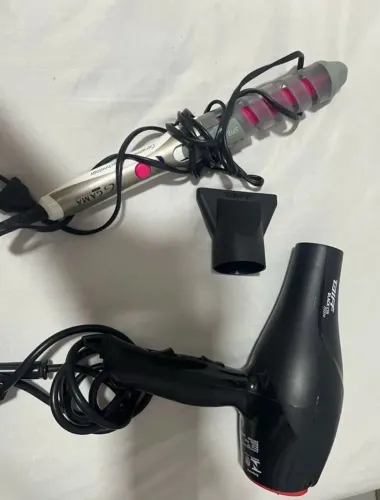 Vendo secador Taiff e modelador Gama