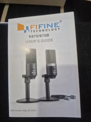 Microfone USB Fifine
