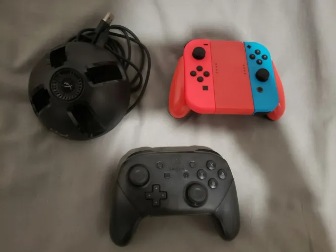 Controles e acessórios de Nintendo Switch