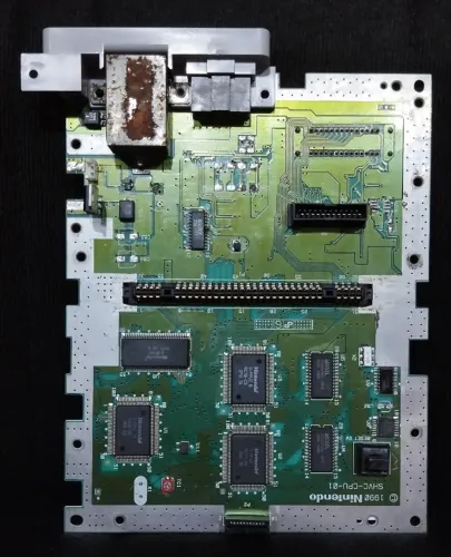 Lote 2 Placas Super Nintendo para Reparo