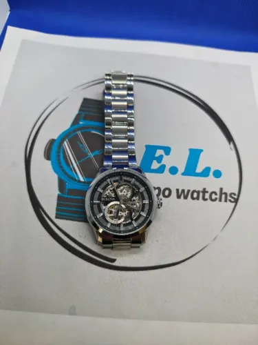 RELOGIO BULOVA SUTON SKELETON AUTOMATICO