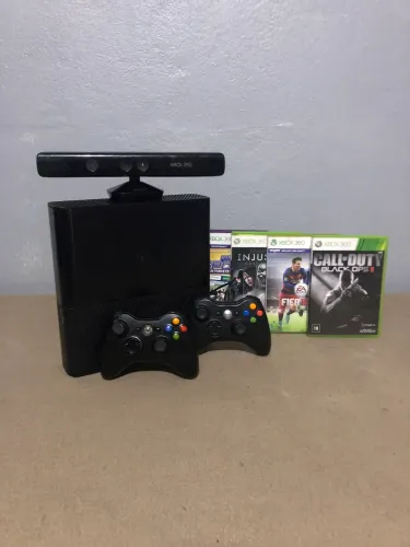 Xbox super slim completo + 2 controles - entrego