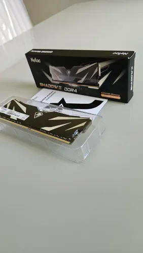 Memória RAM Netac 16GB DDR4 - Alta Performance para seu PC Gamer