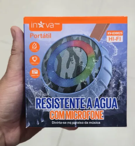Caixa de som Bluetooth portátil