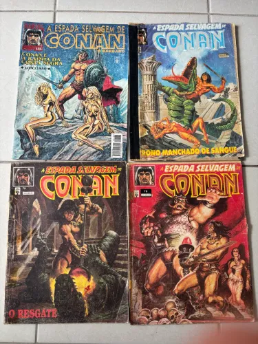 Revista Conan, edições76,79,96, 138