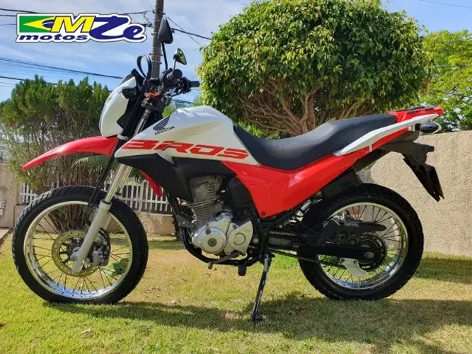 HONDA NXR 160 BROS ESDD 2019 BRANCA COM 64.000 KM