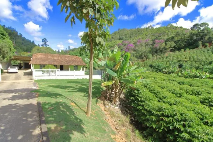 Sítio 2 Ha | Casa 140 m2 | 3 Quartos | 2.000 Pés de Café | Banana Prata | Lagos | Pomar