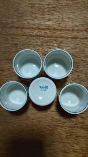 Copinhos de Saquê em Porcelana 
