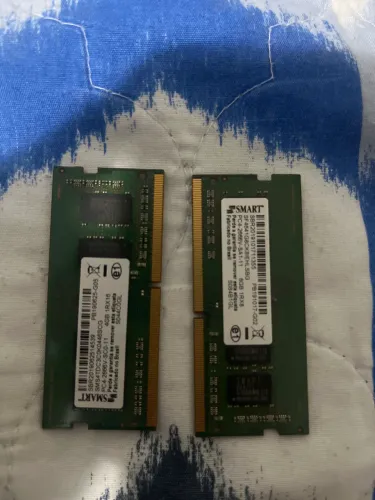 Memória ram ddr4 notebook 8gb e 4gb