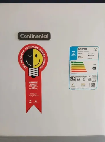 geladeira nova marca continental 370 L