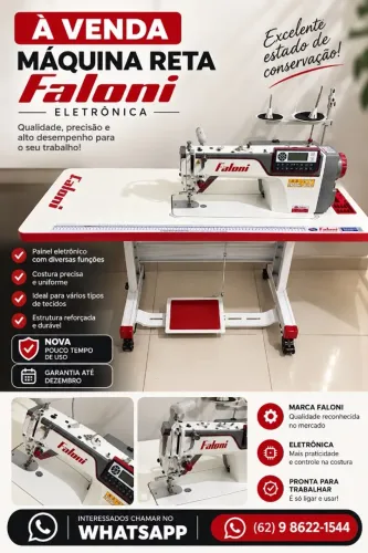 Máquina Reta Eletrônica