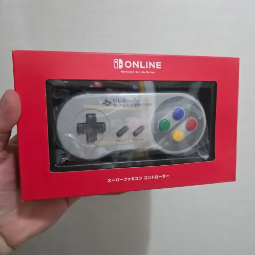 Controle Nintendo Switch Super Famicom (Envio OLX Pay)