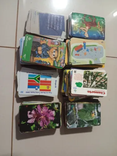 Coleção de cartão telefônico