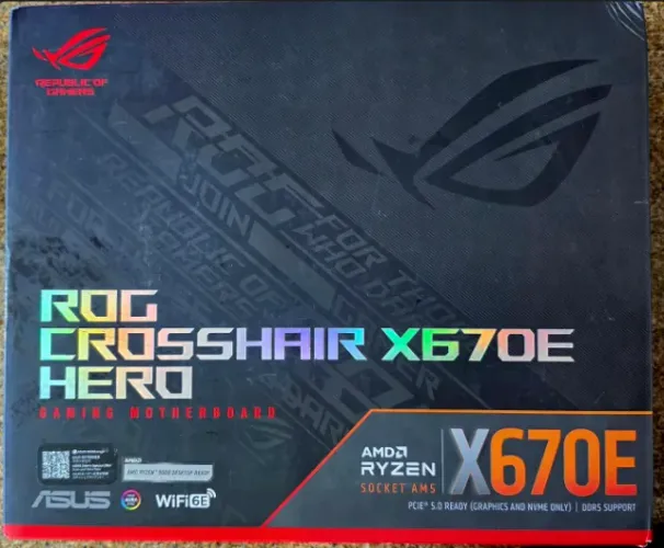 Placa-Mãe Asus Rog Crosshair X670E Hero