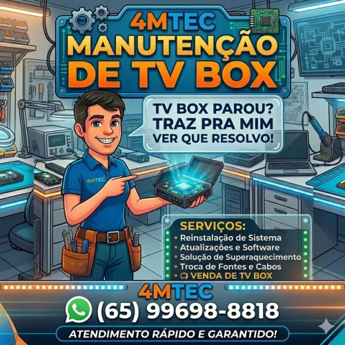Conserto tv box