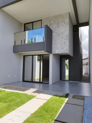 Casa duplex, nova, com 160m², para VENDA, na Sapiranga, em Fortaleza/CE