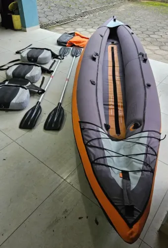 Caiaque Inflável 3 lugares - kayak itiwit
