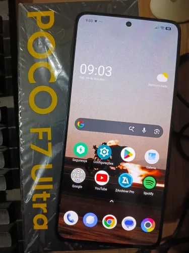 Poco f7 ultra preto 16/512