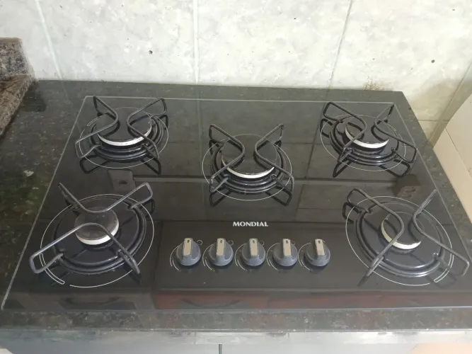 Vendo fogão cooktop 5 bocas elétrico