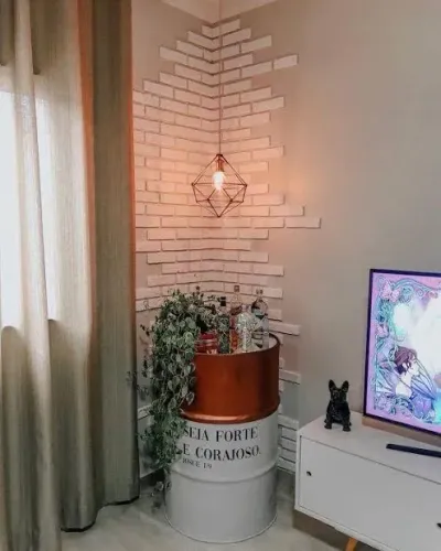Lindos tijolinhos bricks de gesso