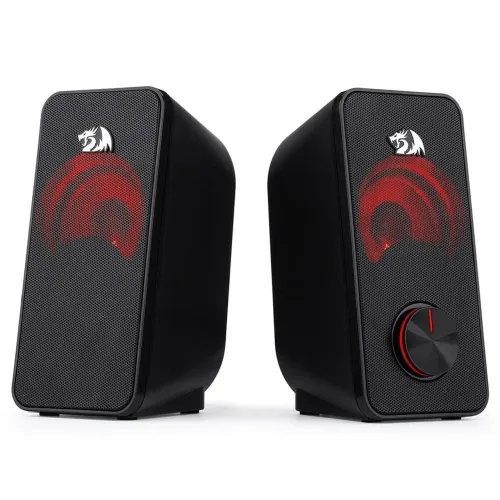 Caixa de Som Redragon GS500 Stentor, LED, 3W x 2, P2 - GS500