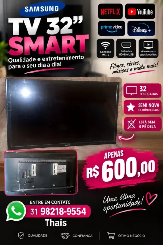 Televisão 32 polegadas 