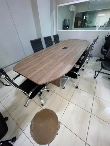 MESA DE REUNIAO 3.50x1.20  LOJA IKONOFFICE 