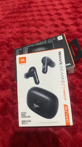 Fone JBL Wave Beam sem fio c/ microfone