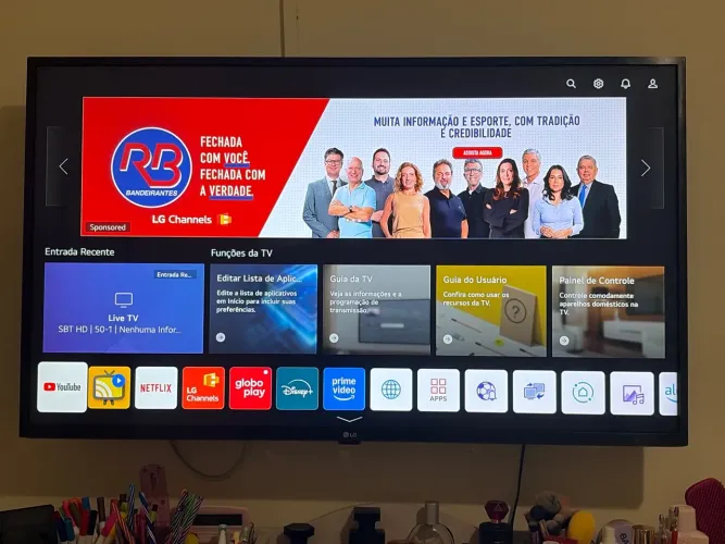 Tv LG 43 polegadas nova