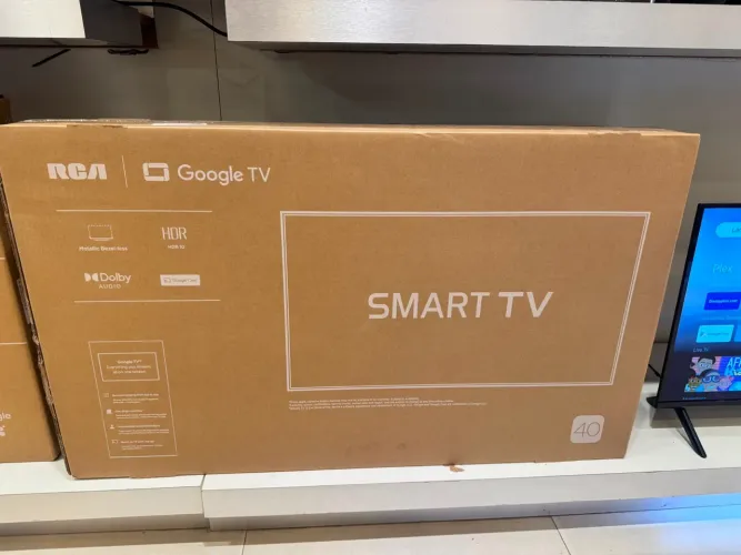 Smart tv nova na caixa, 40 polegadas