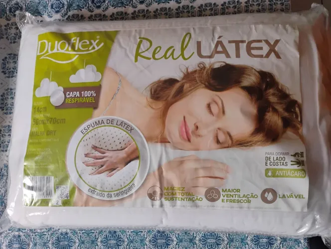 Travesseiro Látex 14 cm Duoflex