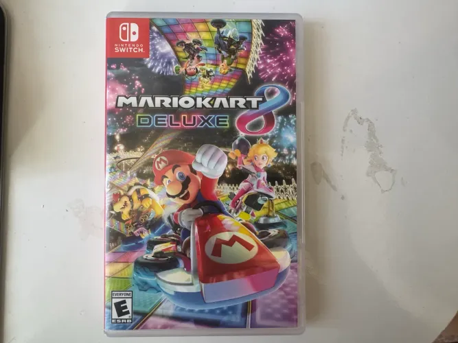 Jogo Mário kart 8 deluxe nintendo switch