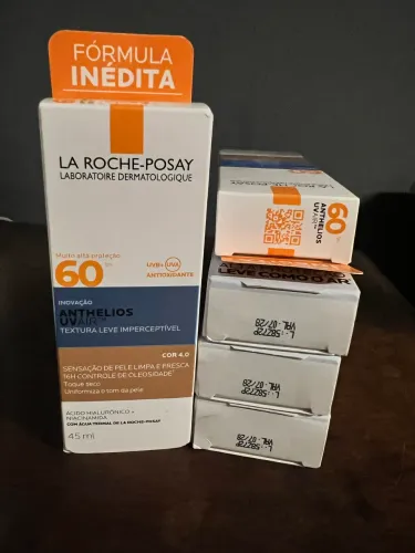Protetor solar la roche-posay anthelios UV FPS 60 - cor 4.0