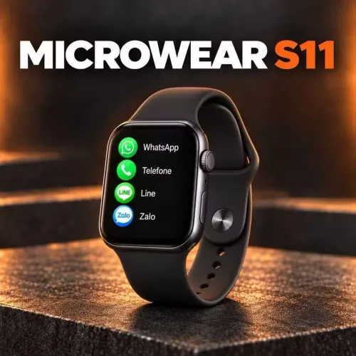 Smartwatch S11 Microwear Série 11 - Tela 47mm, Responde WhatsApp e ChatGPT
