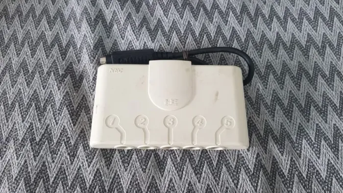 Adaptador 5 controles Multitap PC ENGINE - Original - Raro