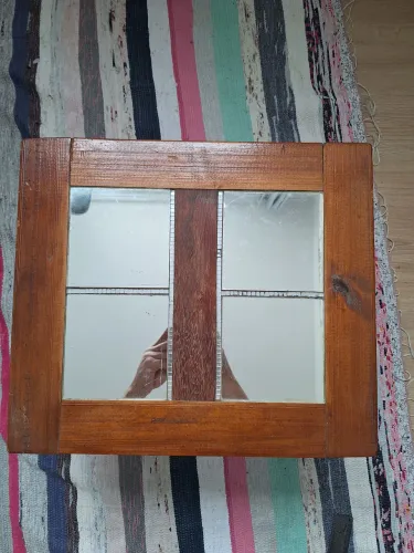 Mesa/mesinha de centro rústica 50x45