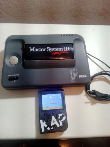 Sega Master System 3 e Game KAP