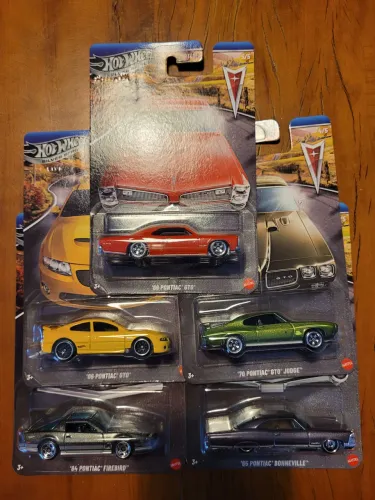 Hot Wheels - Set Completo - Pontiac Silver Series