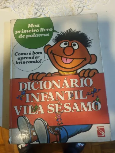 Kit 3 Livros Meu Primeiro Livro de Palavras Vila Sésamo