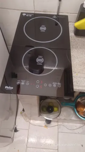 Cooktop indução 2 bocas 220v