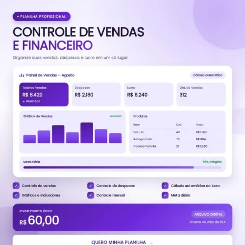 Planilhas Excel Profissionais para Pequenos Negócios