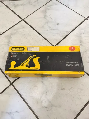 Plaina manual Stanley