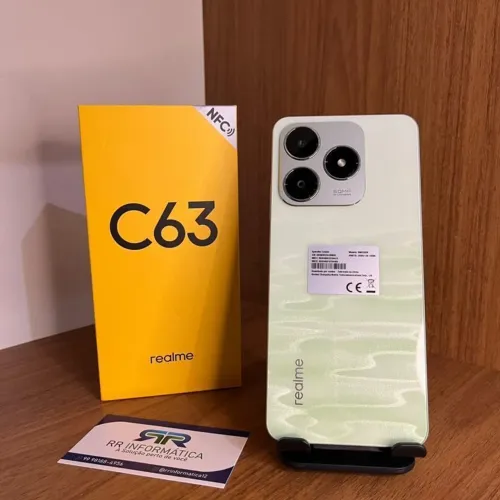 REALME. C63 semi novo com nota fiscal