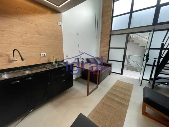 Apartamento com 1 dormitório para alugar, 45 m² por R$ 3.700,00/mês - Praça da Árvore - Sã