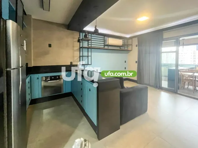 Apartamento à venda ou para locação na Barra Funda, 52m², 1 quarto, varanda gourmet e vaga