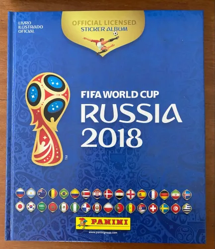 Álbum copa do mundo 2018