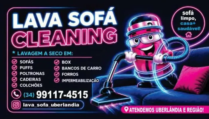 Lava sofá Uberlândia Cleaning