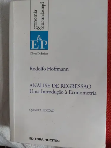 Analise de Regressão- Uma introdução à Econometria